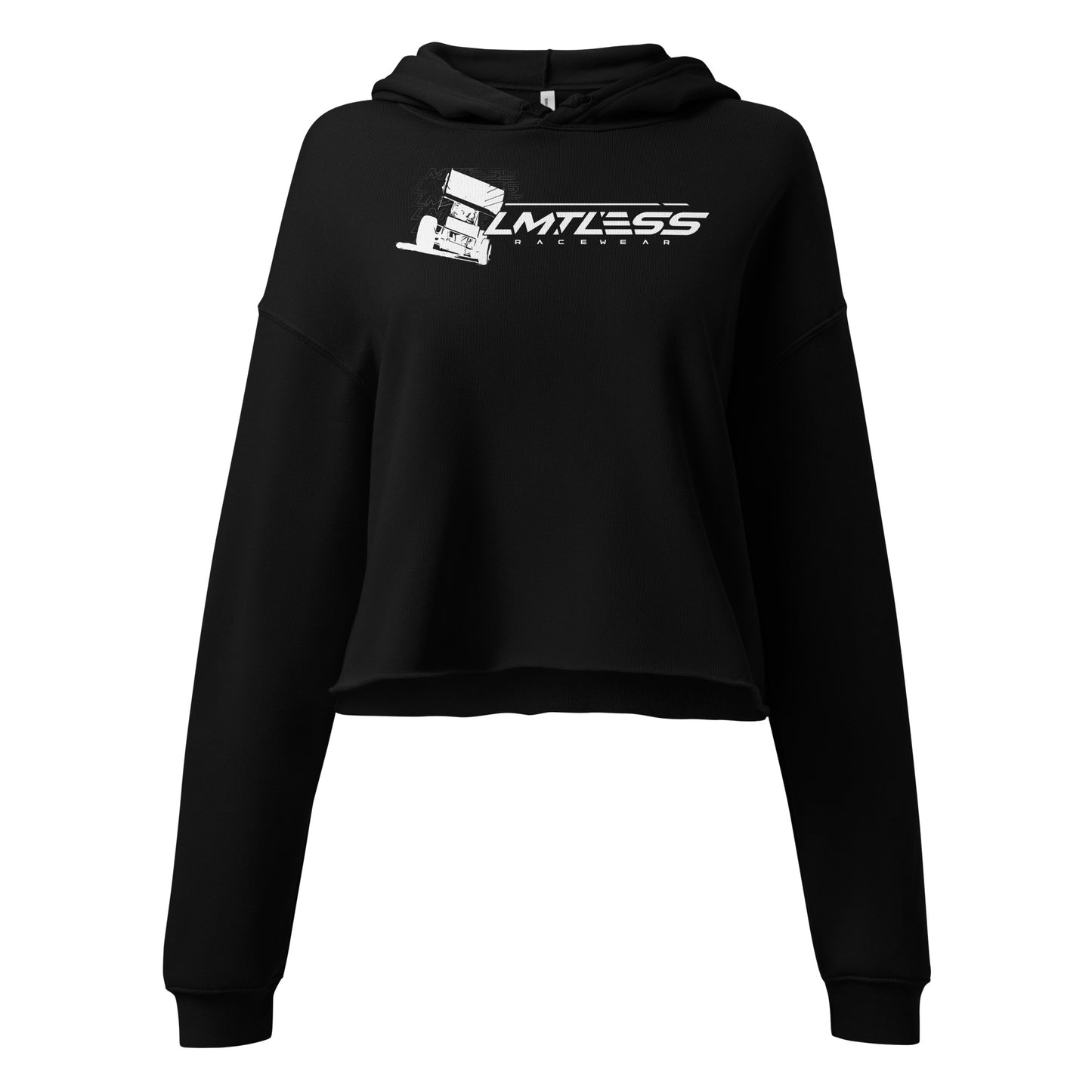 Lmtless Fast Lane Womens Crop Hoodie