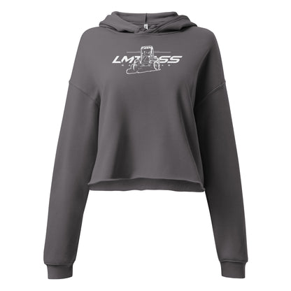 Lmtless Full Throttle Womens Crop Hoodie